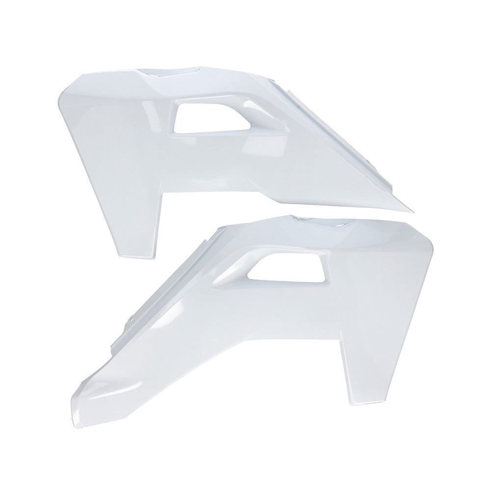 RADIATOR SCOOPS FOR HUSQVARNA - White 2