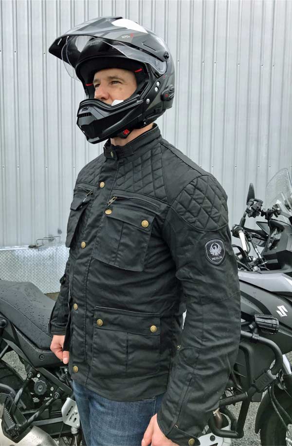 Merlin atlow clearance wax motorcycle jacket